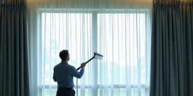 Commercial curtain steam cleaning service batesford-vic hotels offices