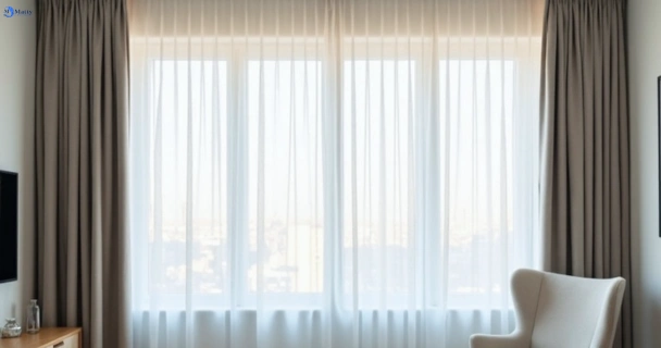 Freshly steam cleaned curtains in batesford-vic QLD